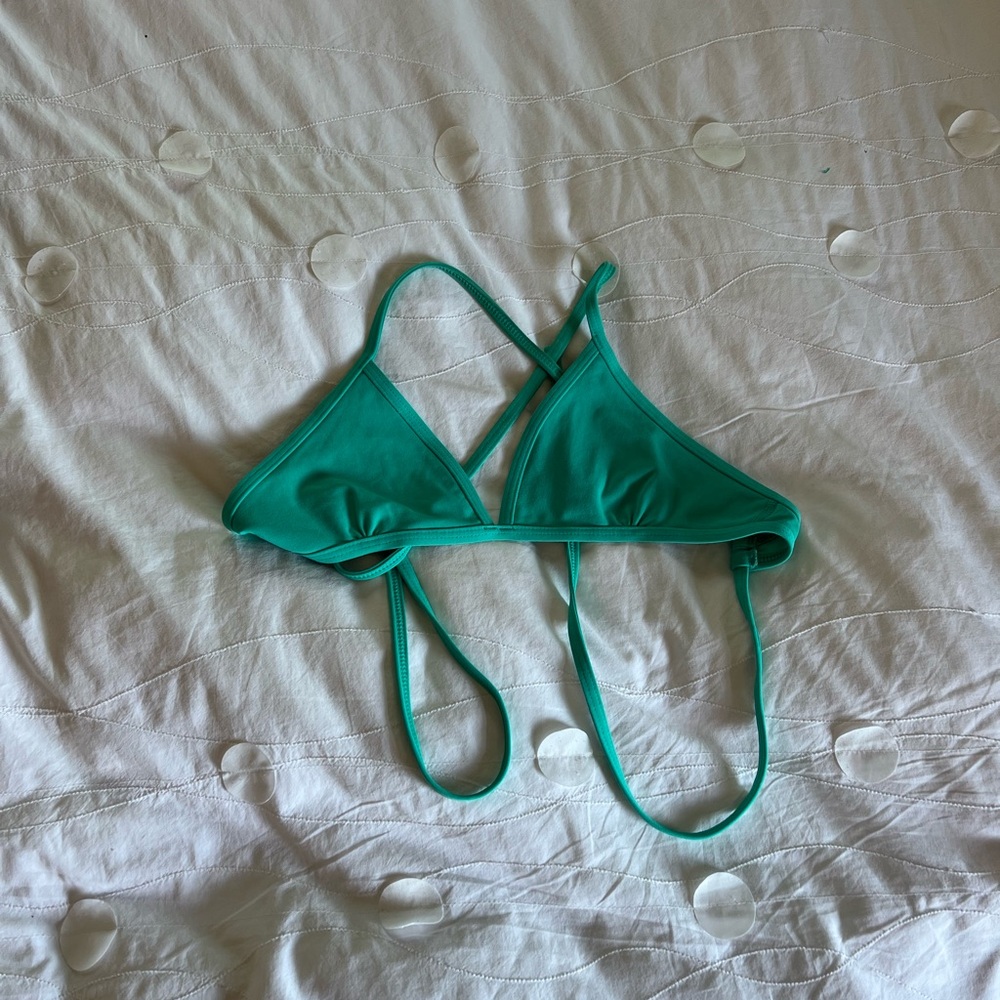 Jolyn Clothing Teal Bikini Top
